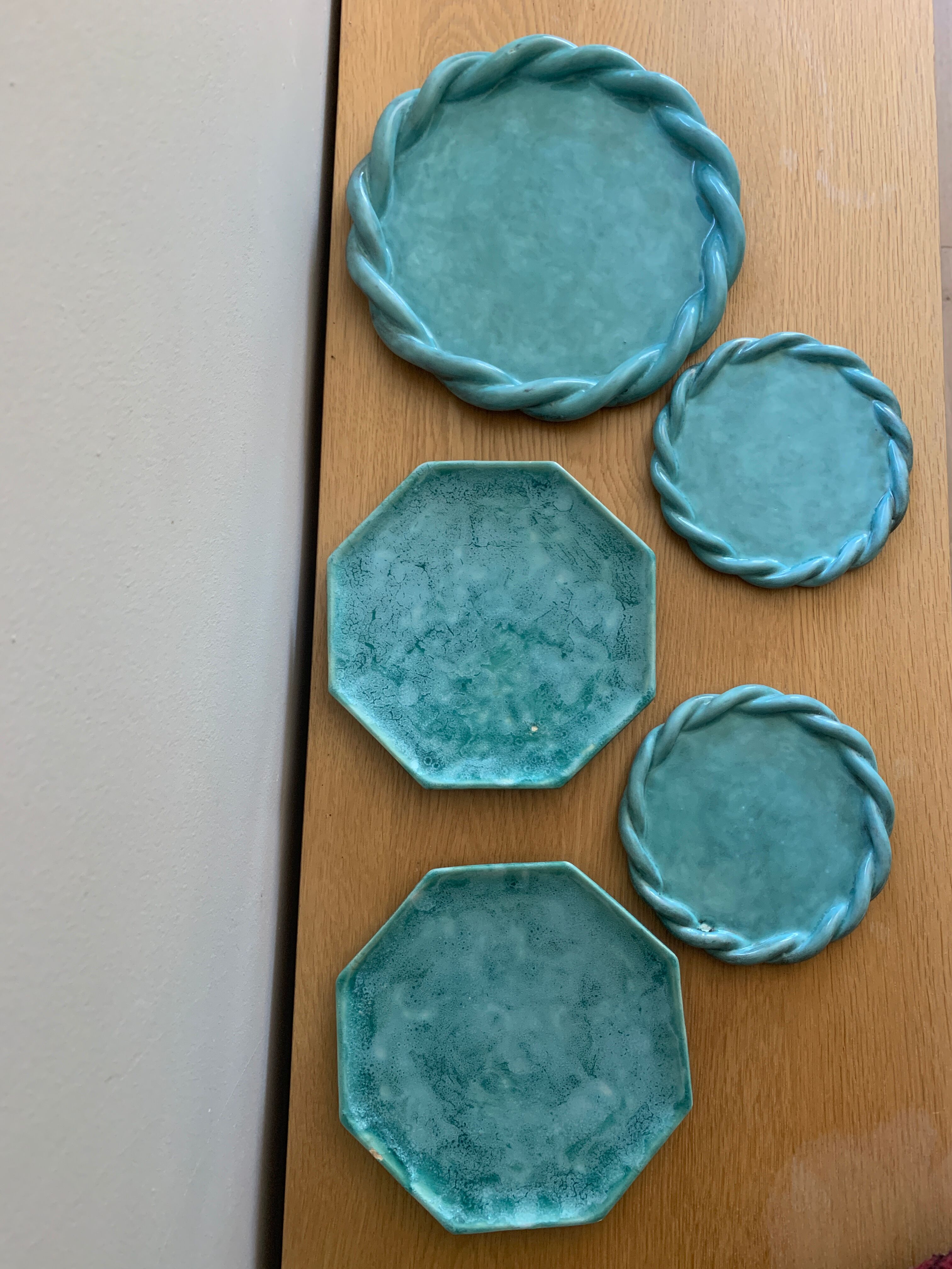 Ceramic dishes by Henri Gandais