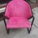 Fauteuil en acier et coque bois post formée vers 1980