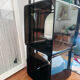 Vintage smoked plexiglass lamp