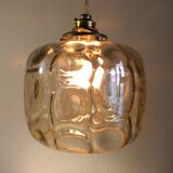 60s glass pendant light