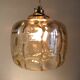 60s glass pendant light