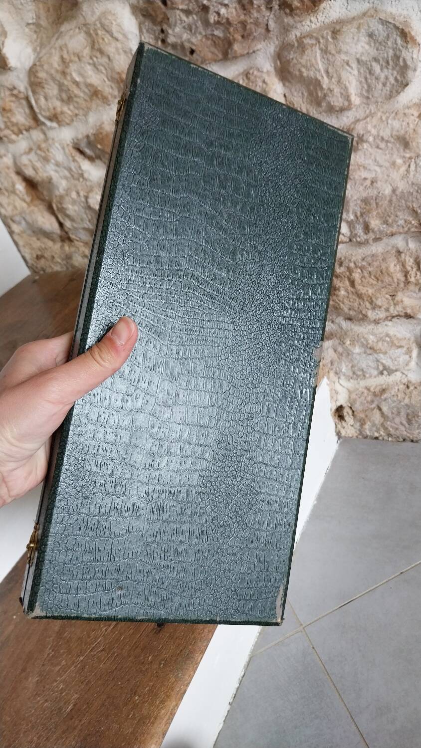 Antique dessert cutlery set