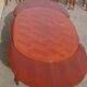 Large oval table in Regency style, extensions under the top.