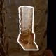 Vintage Art Deco style Rosaline vase by Luminarc