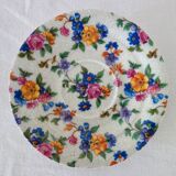 5 vintage flower pattern cups and saucers