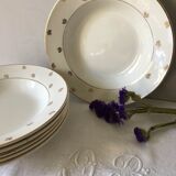 6 Digoin hollow plates - Nico Service