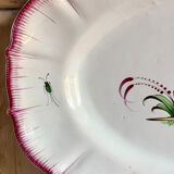 Dish Luneville XIXth