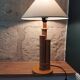 Vintage wooden table lamp – 1960s/70s