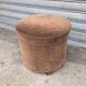 1960s velvet pouf