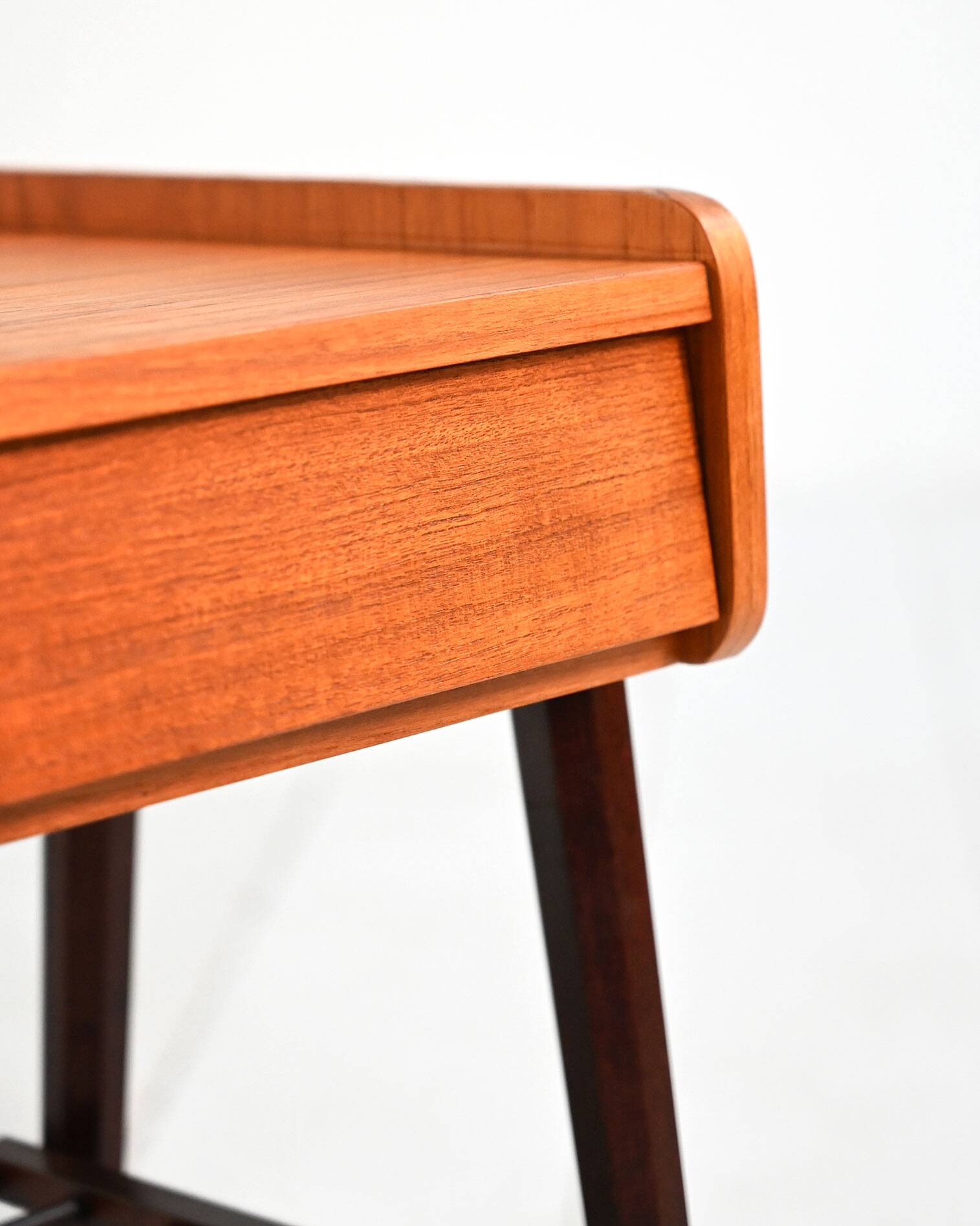 1960s oak TV stand by Arne Wahl Iversen