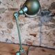 Lampe de bureau industrielle vintage Jielde – Lampe de travail réglable verte