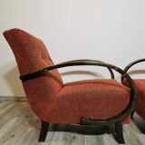 Pair of armchairs by Jindrich Halabala