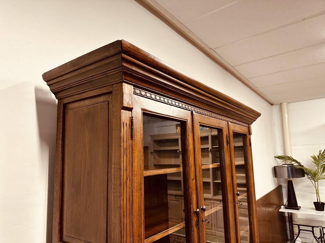 English Classic Eichholtz Bookcase Buffet Cabinet