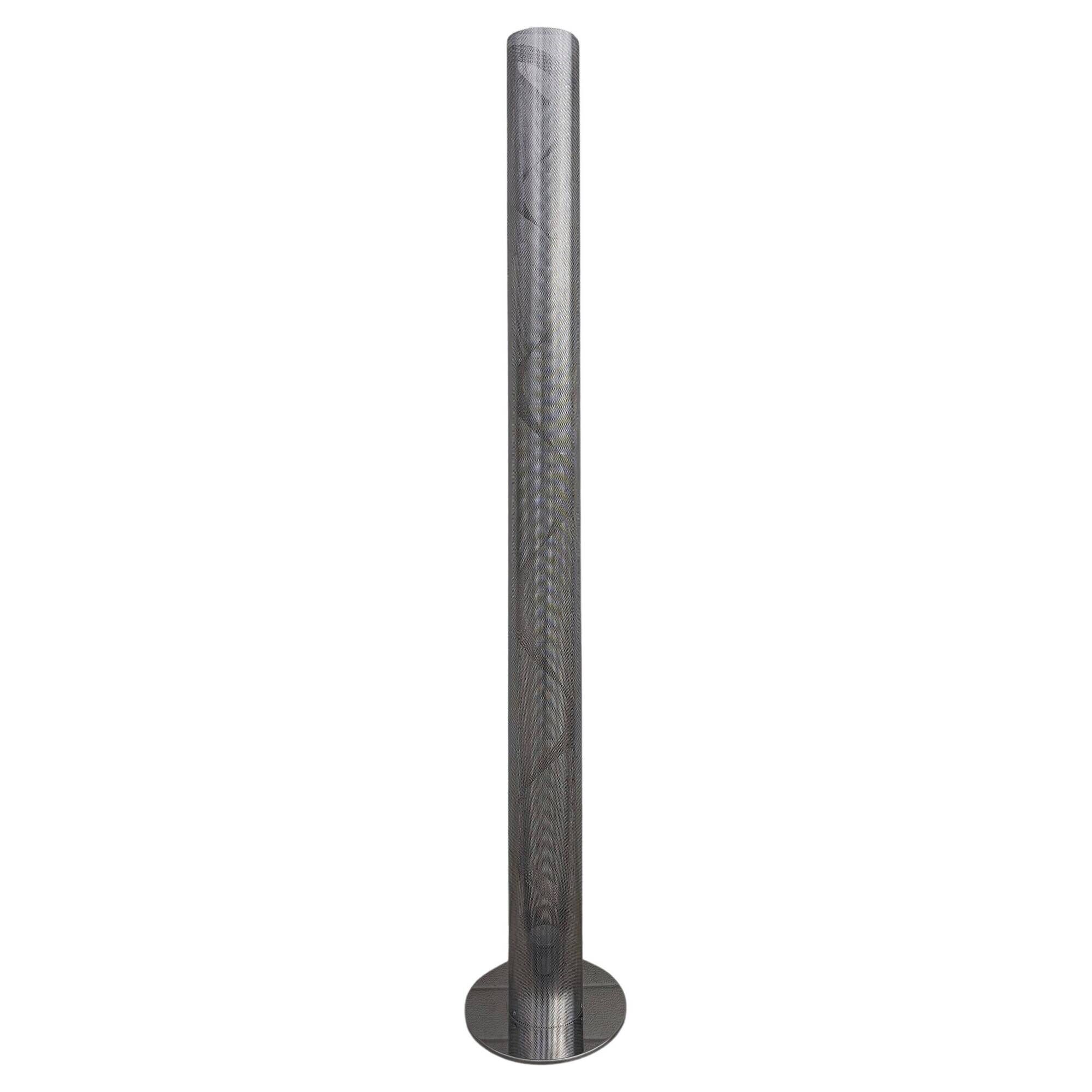 Postmodern tubular floor lamp "Tall Spiral No.5" by Thierry Vide 1999