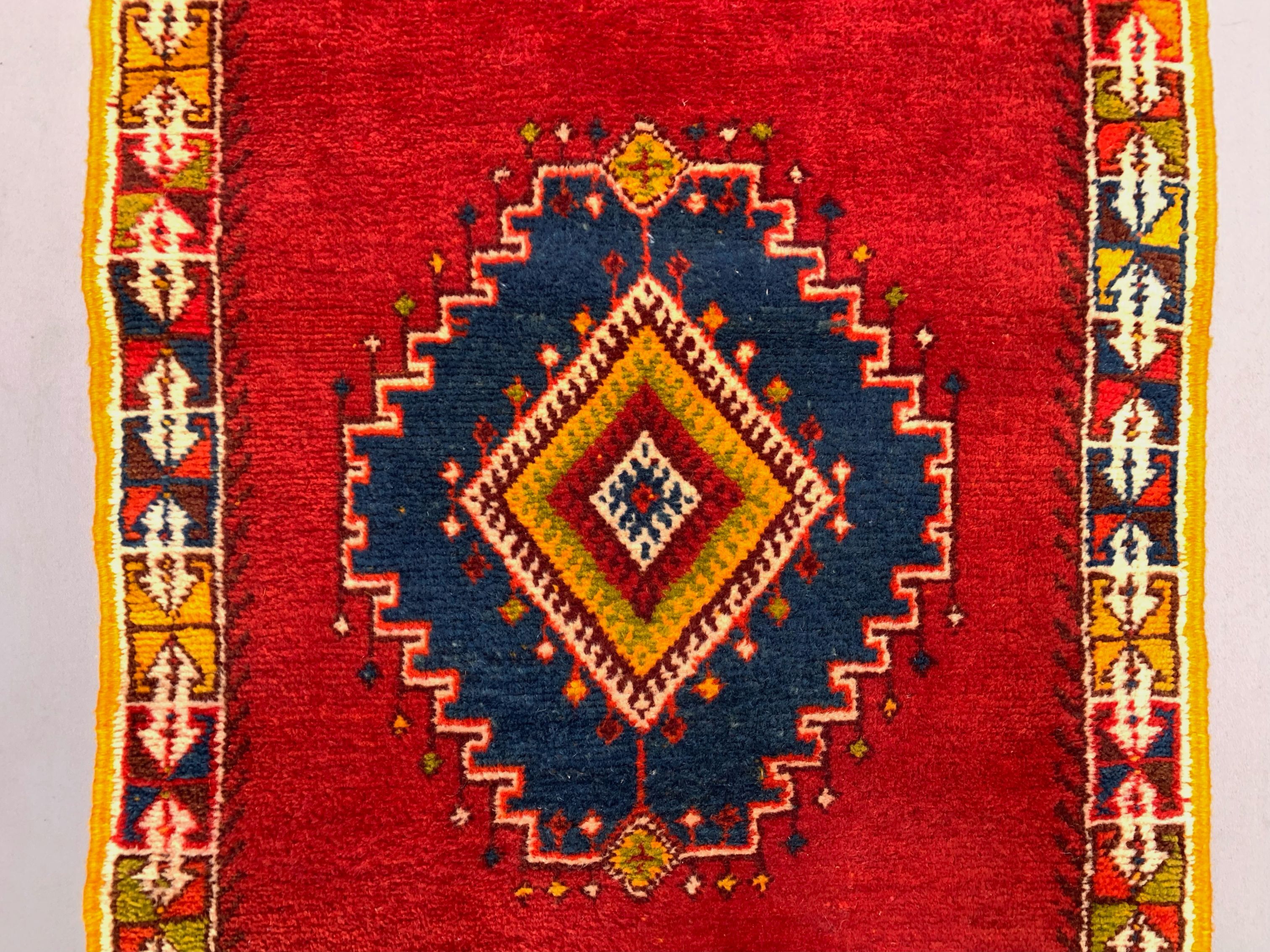Vintage Moroccan Runner Rug 505x77 cm