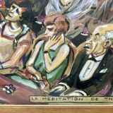Gouache on paper Henri Bossut