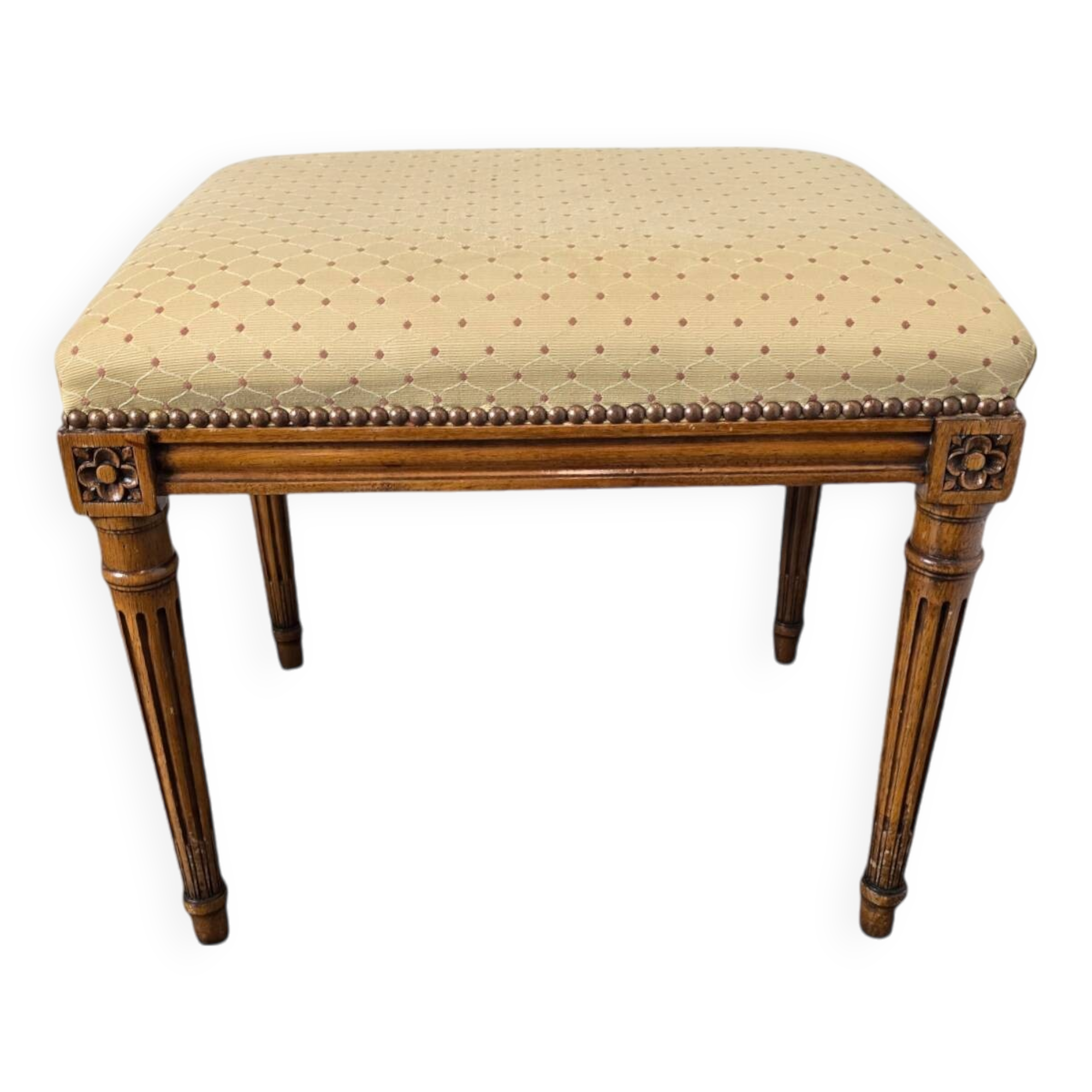 Louis XVI style piano bench