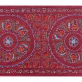 Hand knotted rug, vintage Turkish rug 94x189 cm