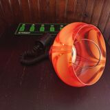 Vintage orange suspension lamp