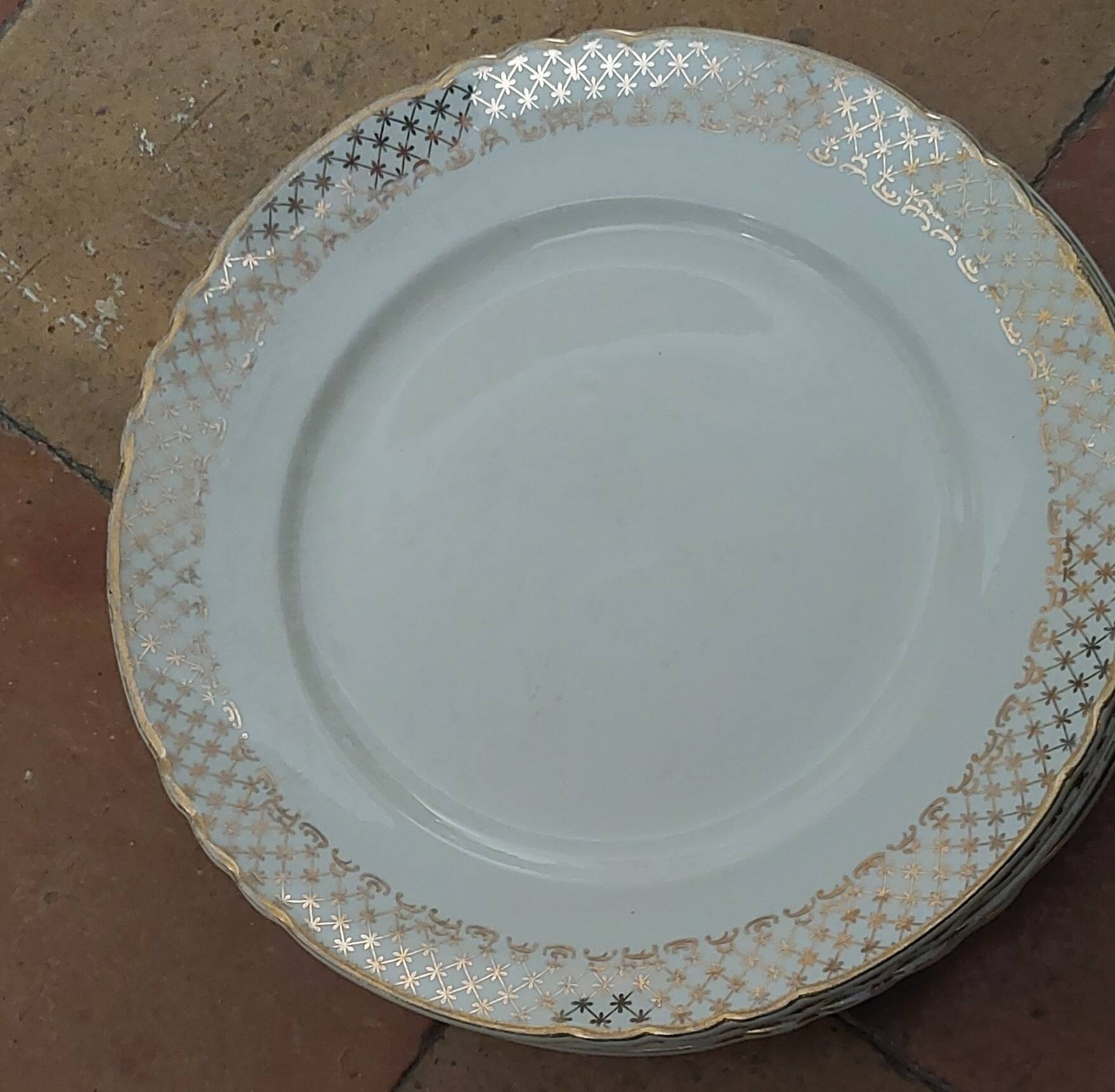 Assiette plate Moulin des loups