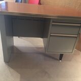 Small metal desk