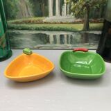 Set of 2 Saint Clément slush trays from the 60s