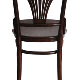 Pair of 1910's dining chairs model no.221 by Gebrüder Thonet