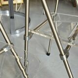 Lot de 2 Chaises pliantes modernes en plexiglas Giancarlo Piretti - EDA Concept
