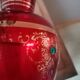 Red vase with gold decoration