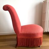 Red toad armchair