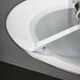 1930s Bauhaus Chrome and Glass Pendant Light from Czechoslovakia