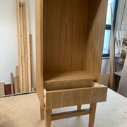 Library with drawer
