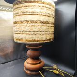 Seventies lamp 50 cm with original lampshade