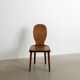 Vintage Swedish Modern Wooden "Skedblad" Pine Chair by Carl Malmsten, 1930s