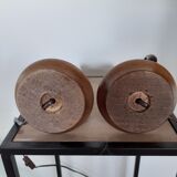 Pair of bedside lamps