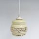 Evoking memories and enjoying a major comeback: this beige-colored glass ce