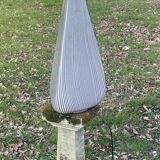 Pyramidal glass lamp by Lino Tagliapietra for Vetri Murano, circa 1982
