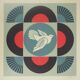 Shepard Fairey (Obey Giant): Geometric Dove Black - Signed Lithograph