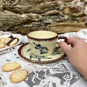 Henriot Quimper teacup and saucer
