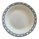 Deep dish / salad bowl Terre de Fer. Salins model Garlands