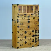 Commode Tansu japonaise, vers 1880