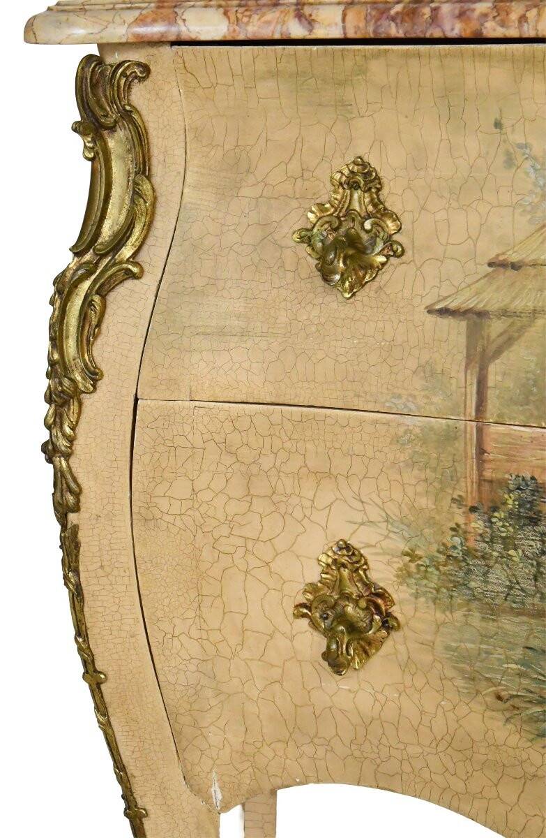Louis XV style chest of drawers