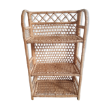 Rattan shelf and canning