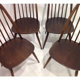 Set of 4 Ercol chairs