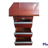 Desk 1960/1970 signed ciolino in accajou