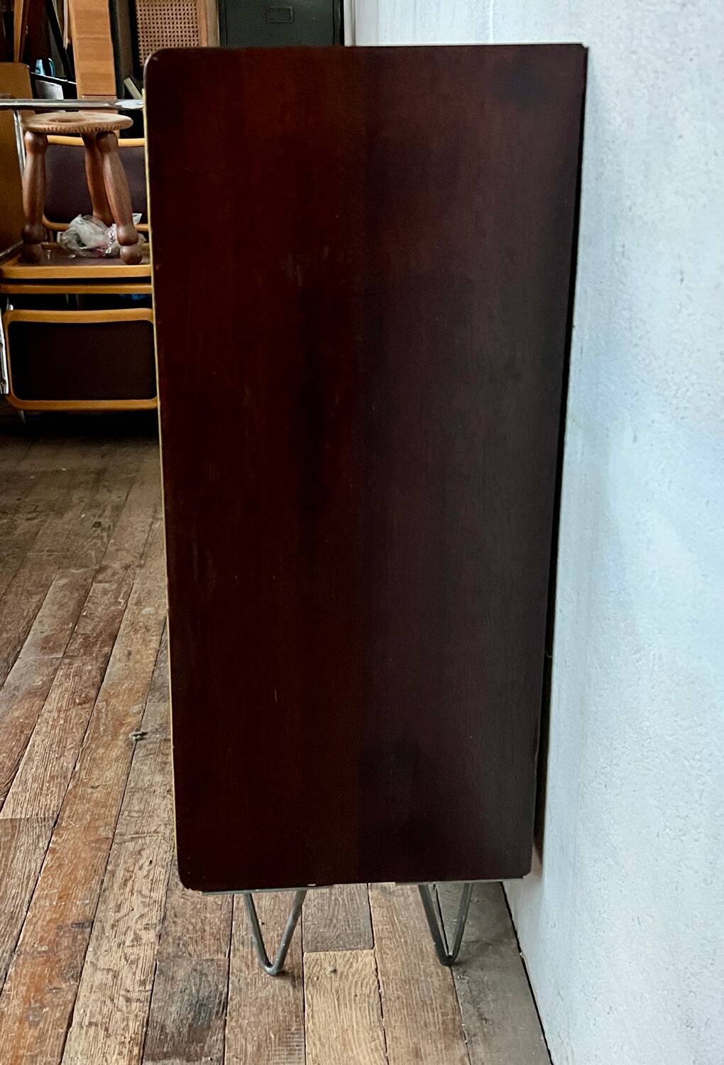 Vintage shoe cabinet