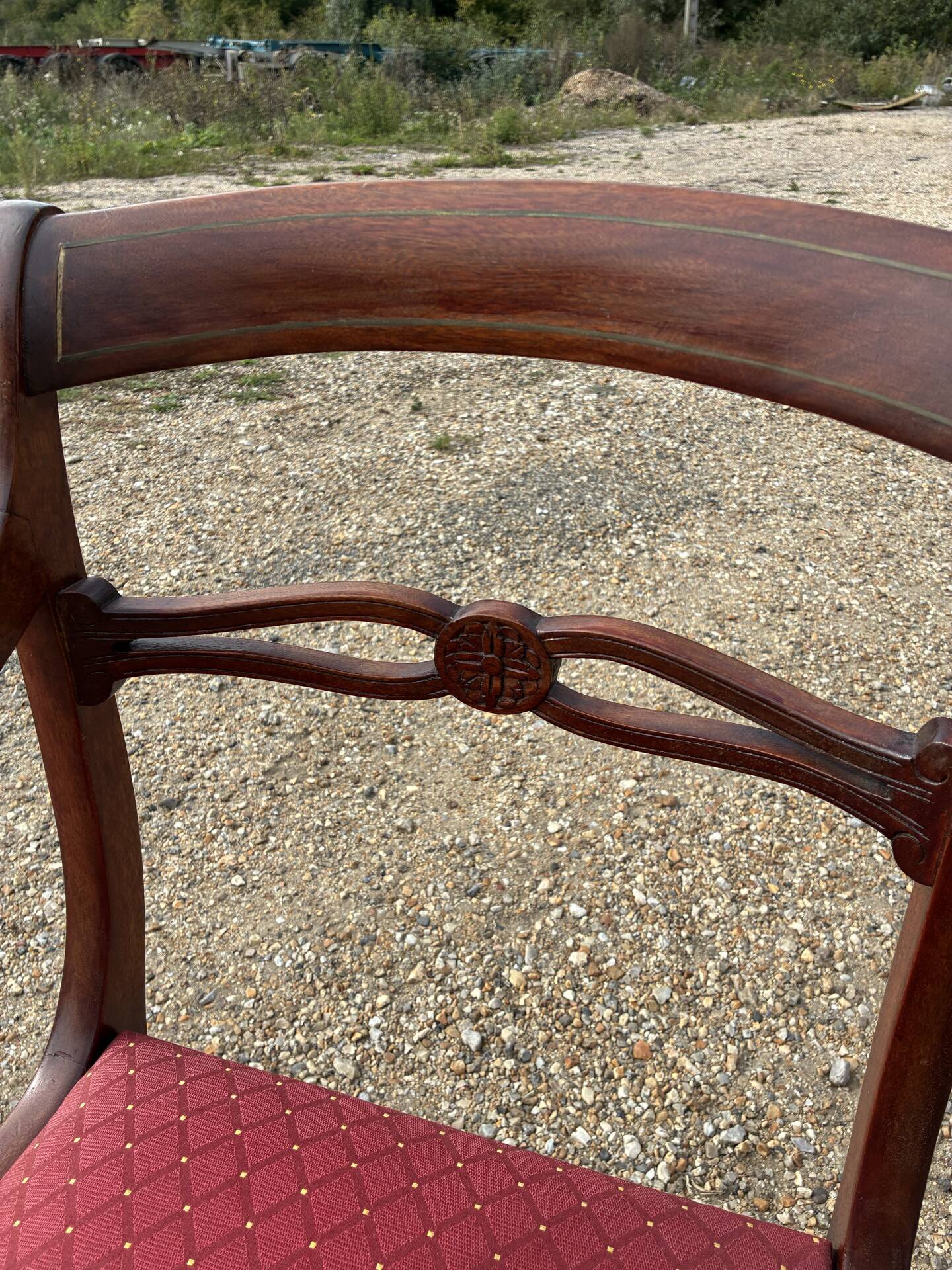 Regency English armchair