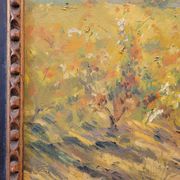 Oleo sobre lienzo “Setembre”, Francesc d’Assis Planas Doria, Escuela catalana, pp. s. XX - Catalonia,