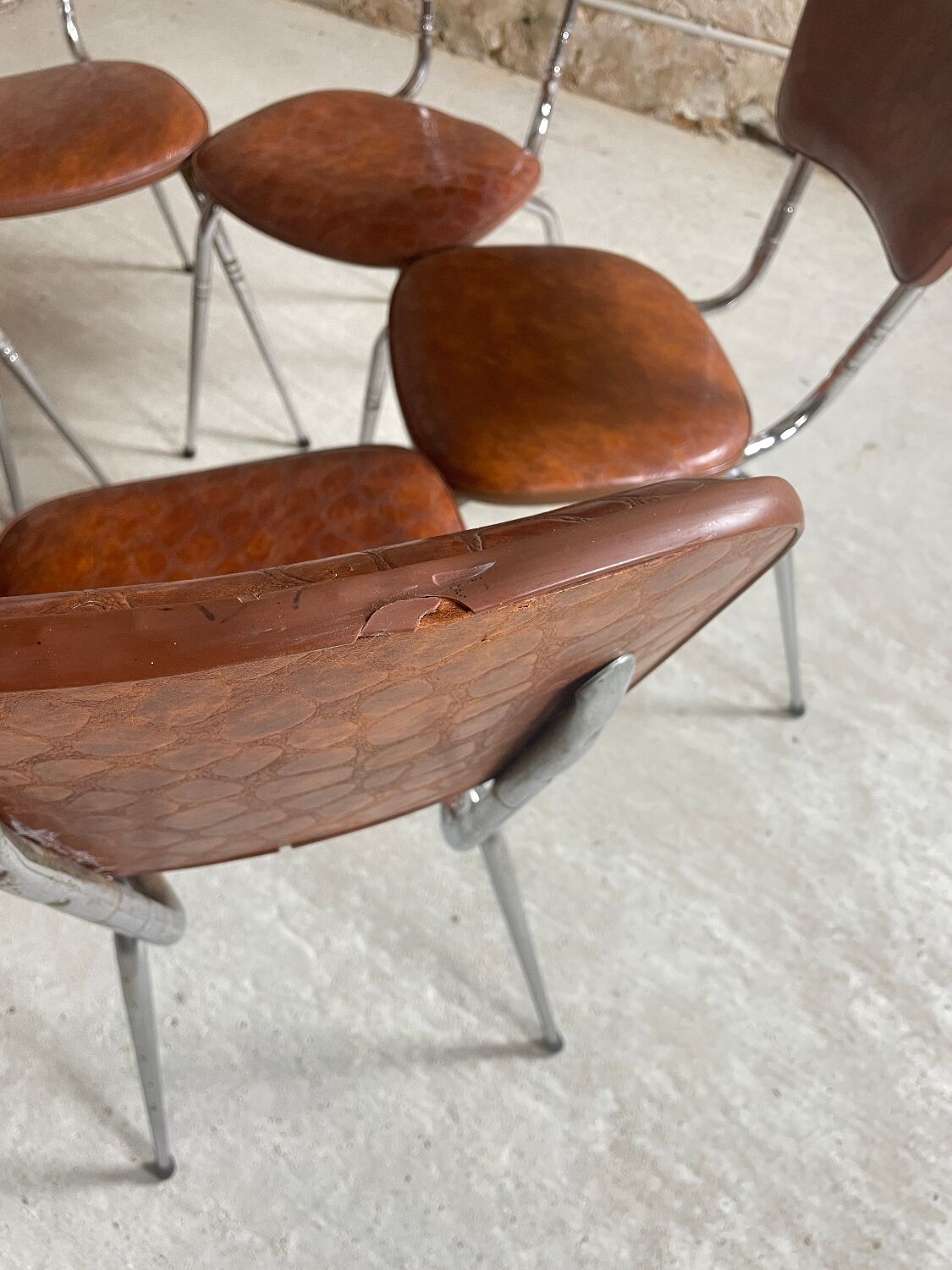 6 skai chairs
