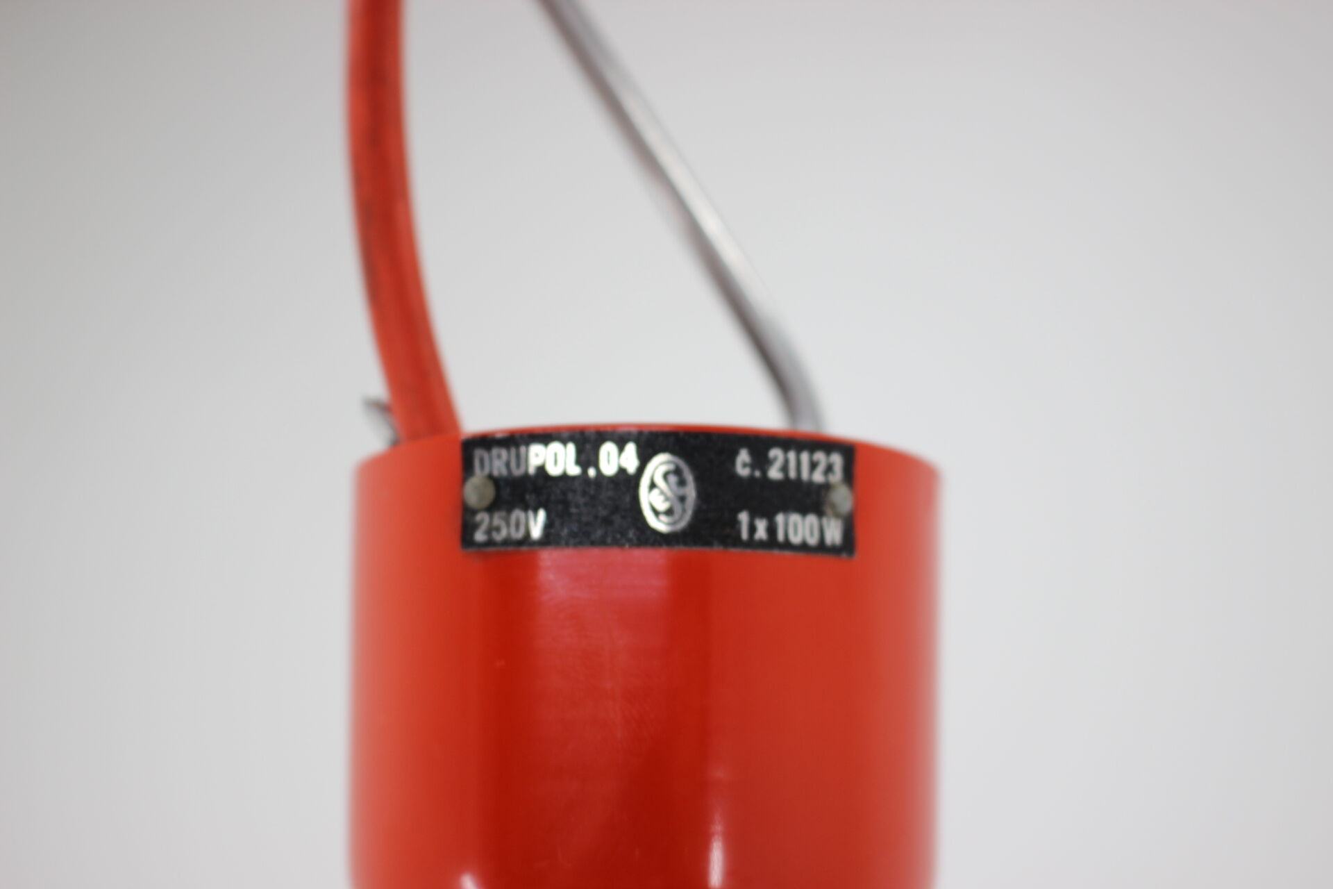 Mid-century chandelier by Drupol 1970's